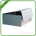 Flip Top Cardboard Book Shape Box with Magnetic Closure